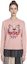 Shop (Women) KENZO Pink Crewneck Sweatshirt with Letter Graphic Print. FD62SW8244MF-34