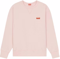 (Women) KENZO Pink Crewneck Sweatshirt with Logo Print. FD62SW0614MF-34 (Women) KENZO Pink Crewneck Sweatshirt with Logo Print. FD62SW0614MF-34