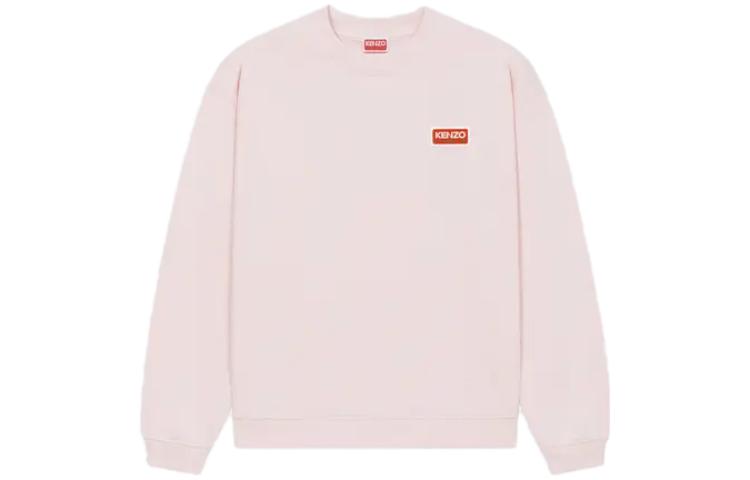 Order (W) KENZO粉色圆领卫衣带标志印花 FD62SW0614MF-34