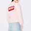 Purchase (W) KENZO粉色圆领卫衣带标志印花 FD62SW0614MF-34