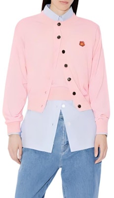 (W) KENZO Cárdigan Suéter Abotonado Rosa con Estampado. FE52CA4523LB-34 Shop (W) KENZO Cárdigan Suéter Abotonado Rosa con Estampado. FE52CA4523LB-34