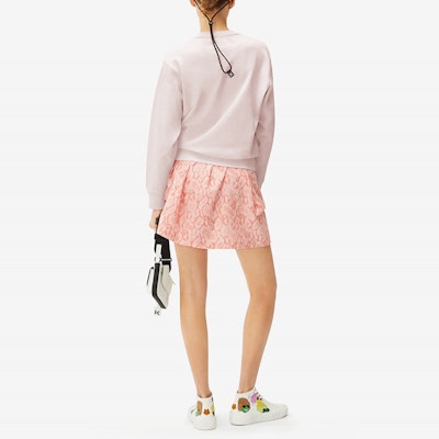 (W) KENZO Pink Tiger Head Cetak Crewneck Sweatshirt. FC52SW8244XL-34 Shop (W) KENZO Pink Tiger Head Cetak Crewneck Sweatshirt. FC52SW8244XL-34