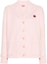 Buy (W) 겐조 핑크 로고 프린트 패턴 브이넥 긴팔 가디건. FE62SW1644MT-34