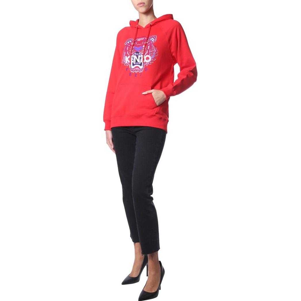 (Women) KENZO  Red Hoodie with Animal Print Design. FA52SW8834XA-21 圖 4