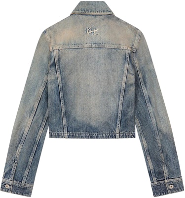 (W) KENZO シングルブレスト デニムジャケット ブルー. FE52DV2456I7-DY Lookbook (W) KENZO シングルブレスト デニムジャケット ブルー. FE52DV2456I7-DY