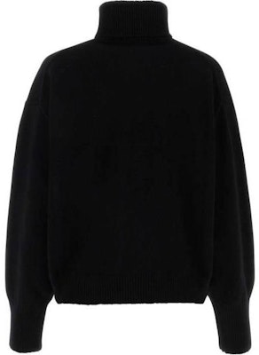 (W) KENZO 黑色纯色花卉高领毛衣 FD62PU4323LC99J Lookbook (W) KENZO 黑色纯色花卉高领毛衣 FD62PU4323LC99J