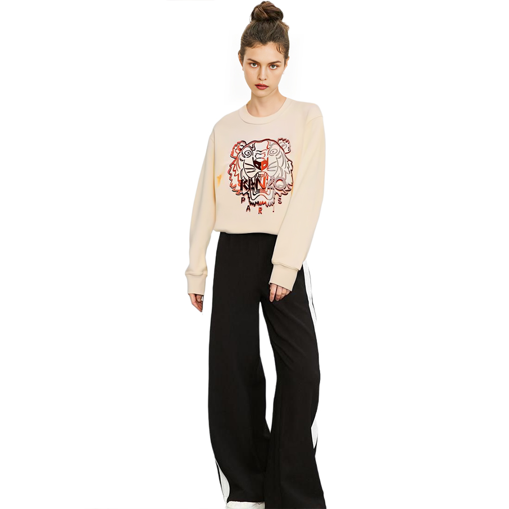 (Women) KENZO  Tiger Print Crewneck Sweatshirt Off-White FC62SW8244XF-04 圖 3