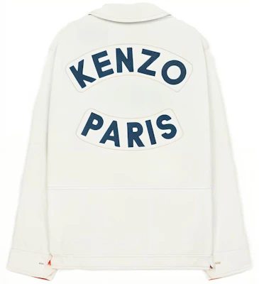 (W) 겐조 화이트 버튼 알파벳 프린트 자켓. FD52VE0379RT02 Lookbook (W) 겐조 화이트 버튼 알파벳 프린트 자켓. FD52VE0379RT02