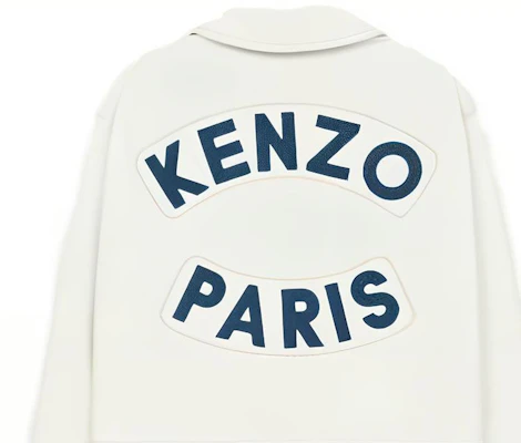 (W) 겐조 화이트 버튼 알파벳 프린트 자켓. FD52VE0379RT02 Shop (W) 겐조 화이트 버튼 알파벳 프린트 자켓. FD52VE0379RT02