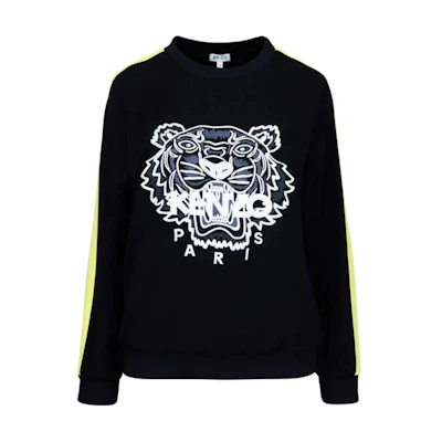 (Women) Kenzo Animal Print Crewneck Long-Sleeve Sweatshirt PF952TO0105AC-99