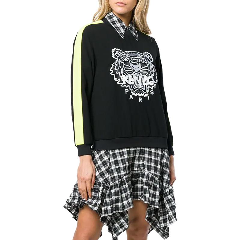 Purchase (Women) Kenzo Animal Print Crewneck Long-Sleeve Sweatshirt PF952TO0105AC-99