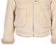 Sizing (Women) KENZO Beige Fur-Collar Zip-Up Jacket FA62BL1179CV-08