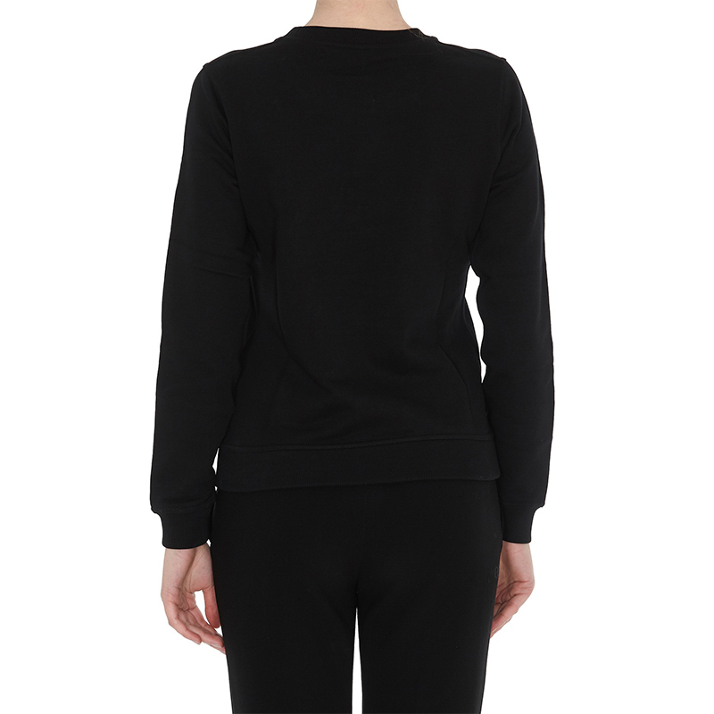 Details for (W) ケンゾー ブラック カートゥーン クルーネック プルオーバー スウェットシャツ F952SW776952-99