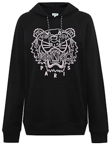 (W) KENZO Hoodie Hitam Kapas dengan Rekaan Kepala Harimau Besar 2SW8644X5-99 Buy (W) KENZO Hoodie Hitam Kapas dengan Rekaan Kepala Harimau Besar 2SW8644X5-99