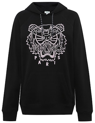 (W) KENZO Sudadera Negra de Algodón con Diseño de Cabeza de Tigre Grande. 2SW8644X5-99 Order (W) KENZO Sudadera Negra de Algodón con Diseño de Cabeza de Tigre Grande. 2SW8644X5-99