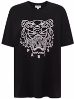 Order (W) KENZO Camiseta Negra de Algodón con Logo de Tigre Grande F962TS9524Y5-99