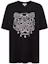 Order (W) 겐조 블랙 코튼 티셔츠 대형 타이거 로고 F962TS9524Y5-99