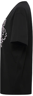 (W) 겐조 블랙 코튼 티셔츠 대형 타이거 로고 F962TS9524Y5-99 Lookbook (W) 겐조 블랙 코튼 티셔츠 대형 타이거 로고 F962TS9524Y5-99