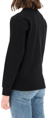 (Women) Kenzo Black Crewneck Sweatshirt with Bull Print FB52SW8924MO-99 Purchase (Women) Kenzo Black Crewneck Sweatshirt with Bull Print FB52SW8924MO-99