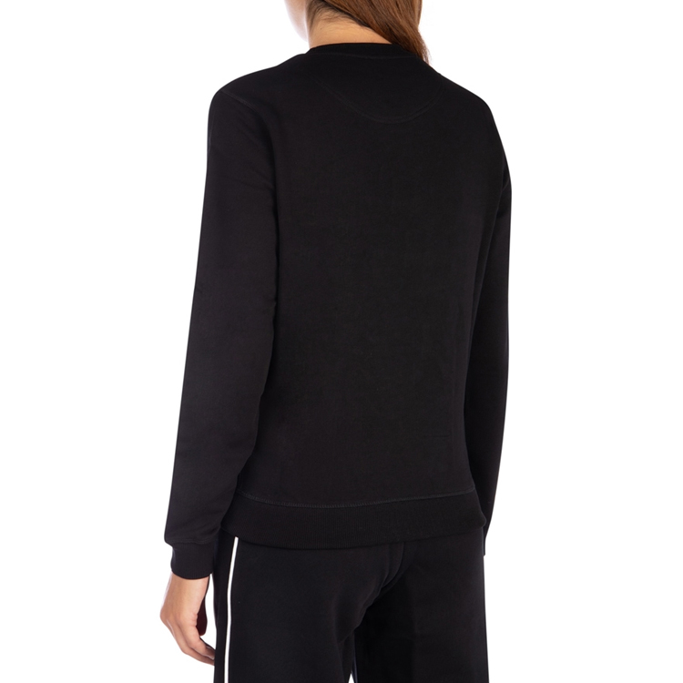 Details for (W) 겐조 블랙 드래곤 자수 코튼 긴팔 크루넥 스웨터 F96-2SW809-962-99