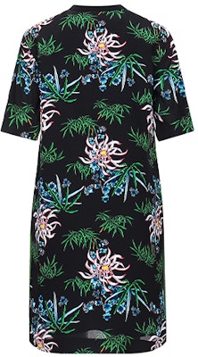 (W) KENZO 黑色花卉背面印花连衣裙 FA5-2RO193-5AC-59 Lookbook (W) KENZO 黑色花卉背面印花连衣裙 FA5-2RO193-5AC-59
