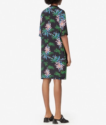 (W) KENZO 黑色花卉背面印花连衣裙 FA5-2RO193-5AC-59 Details for (W) KENZO 黑色花卉背面印花连衣裙 FA5-2RO193-5AC-59