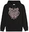 Buy (Women) KENZO Black Hoodie with Embroidered Tiger Head F96-2SW864-4X5-99