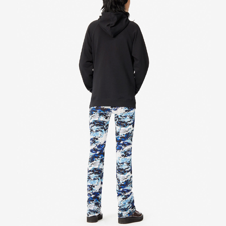 Sizing (Women) KENZO Black Hoodie with Embroidered Tiger Head F96-2SW864-4X5-99