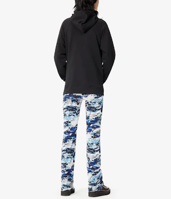 (Women) KENZO Black Hoodie with Embroidered Tiger Head F96-2SW864-4X5-99 Sizing (Women) KENZO Black Hoodie with Embroidered Tiger Head F96-2SW864-4X5-99