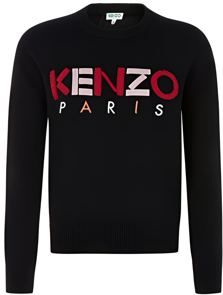 women-kenzo-black-knit-pullover-sweater-with-colorblock-letter-print-fa-52-pu-507808-99-1