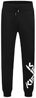 (Women) KENZO Black Logo Print Jogger Sweatpants FA62PA7224MS-99 (Women) KENZO Black Logo Print Jogger Sweatpants FA62PA7224MS-99