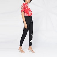 (W) KENZO 黑色標誌印花運動長褲 FA62PA7224MS-99 Sizing (W) KENZO 黑色標誌印花運動長褲 FA62PA7224MS-99