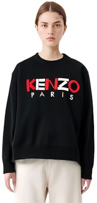 (W) KENZO 黑色長袖針織套頭衛衣 FA5-2PU507-808-99 Purchase (W) KENZO 黑色長袖針織套頭衛衣 FA5-2PU507-808-99