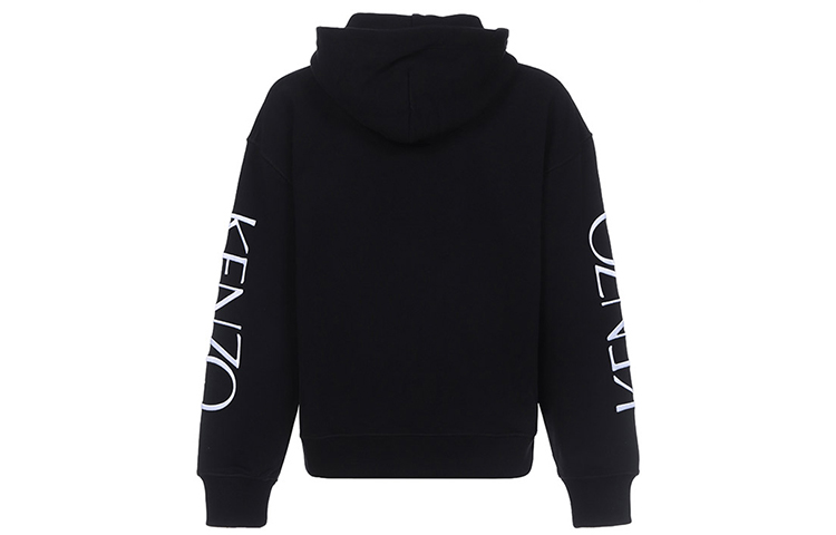 Lookbook (W) Kenzo 黑色玫瑰标志连帽卫衣 F952SW780952-99