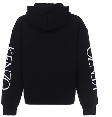 (W) Kenzo 黑色玫瑰标志连帽卫衣 F952SW780952-99 Lookbook (W) Kenzo 黑色玫瑰标志连帽卫衣 F952SW780952-99