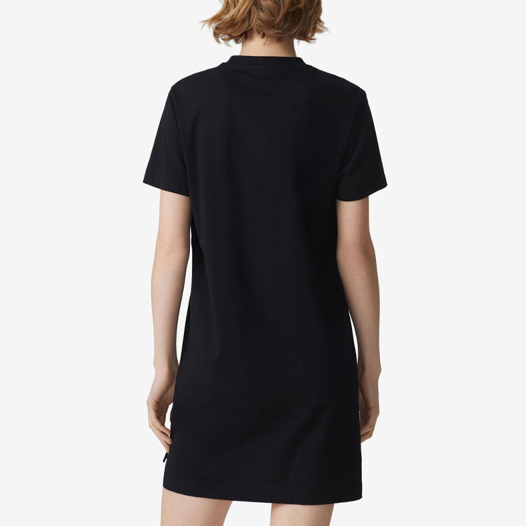 Purchase (W) KENZO 黑色短袖連衣裙，虎頭圖案設計 FA62RO7754YA-99
