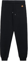 (Women) KENZO Black Sweatpants with Embroidered Small Tiger Head Design. FB52PA7224ML-99 (Women) KENZO Black Sweatpants with Embroidered Small Tiger Head Design. FB52PA7224ML-99
