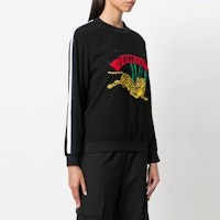 (W) KENZO 黑色竹虎印花運動衫 F862TO1205AC-99 Details for (W) KENZO 黑色竹虎印花運動衫 F862TO1205AC-99