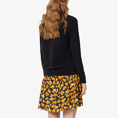 (W) Kenzo Sweatshirt Hitam dengan Bordir Kepala Harimau Warna-Warni F962SW8074XE-99 Details for (W) Kenzo Sweatshirt Hitam dengan Bordir Kepala Harimau Warna-Warni F962SW8074XE-99