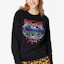 Cheap (W) Kenzo Sweatshirt Hitam dengan Bordir Kepala Harimau Warna-Warni F962SW8074XE-99
