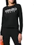 Purchase (Women) Kenzo Black Sweatshirt with Leopard Print Logo F952SW775952-99