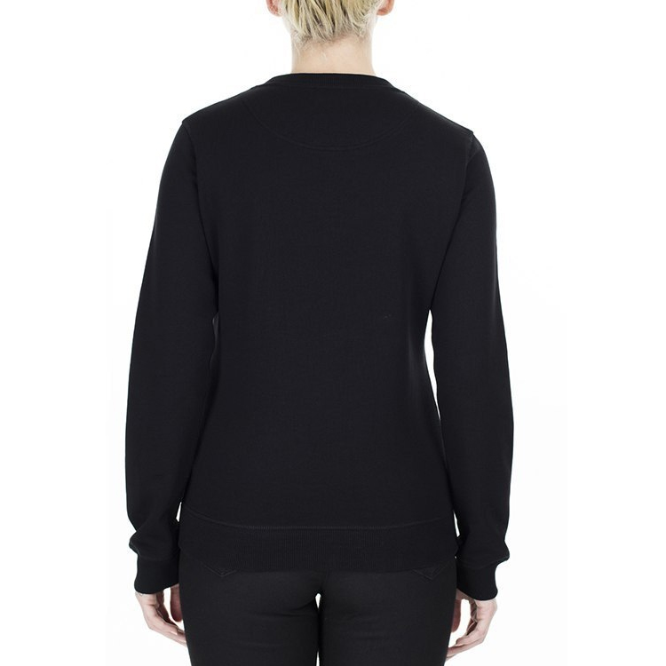 Purchase (W) KENZO黑色虎頭刺繡純棉圓領長袖上衣 FA5-2SW705-4XA-99