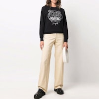 (W) 겐조 블랙 타이거 자수 크루넥 스웨트셔츠 FB62SW8204XH-99 Lookbook (W) 겐조 블랙 타이거 자수 크루넥 스웨트셔츠 FB62SW8204XH-99