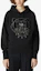 Shop (Women) KENZO Black Tiger Embroidered Logo Hoodie FA62SW8714XJ-99