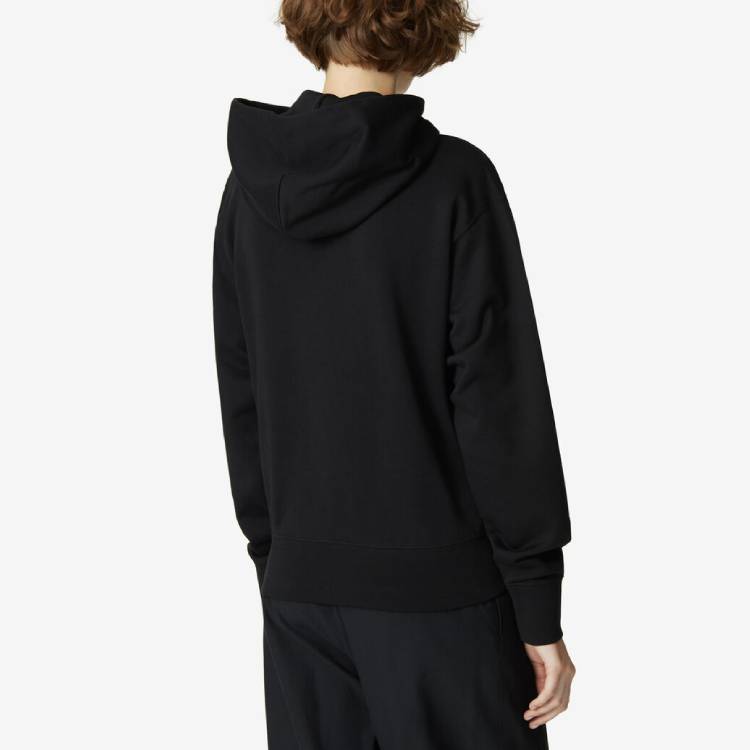 Purchase (Women) KENZO Black Tiger Embroidered Logo Hoodie FA62SW8714XJ-99