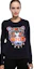 Details for (W) KENZO ブラックタイガー刺繍スウェットシャツ 762SW7054XPJW-99