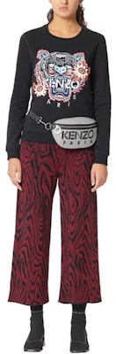 (W) Sudadera Negra con Bordado de Tigre KENZO. F962SW7124XO-99 Lookbook (W) Sudadera Negra con Bordado de Tigre KENZO. F962SW7124XO-99