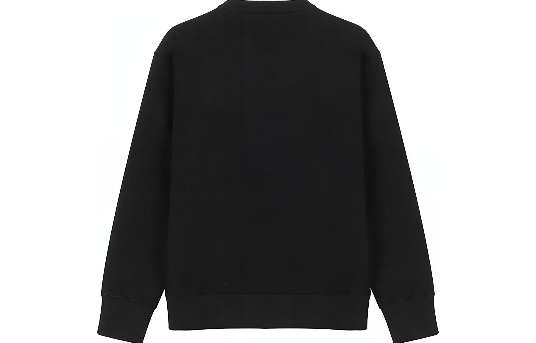 Lookbook (W) Sudadera de terciopelo negra KENZO con bordado de tigre. FA62SW8244XJ-99