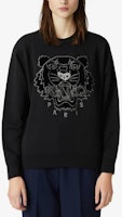 (W) 겐조 블랙 타이거 자수 벨벳 크루넥 스웻셔츠 FA62SW8244XJ-99 Shop (W) 겐조 블랙 타이거 자수 벨벳 크루넥 스웻셔츠 FA62SW8244XJ-99