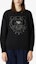 Shop (W) Sudadera de terciopelo negra KENZO con bordado de tigre. FA62SW8244XJ-99
